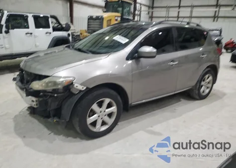 2009 Nissan Murano S z USA, uszkodzony, nr VIN JN8AZ18W39W155603